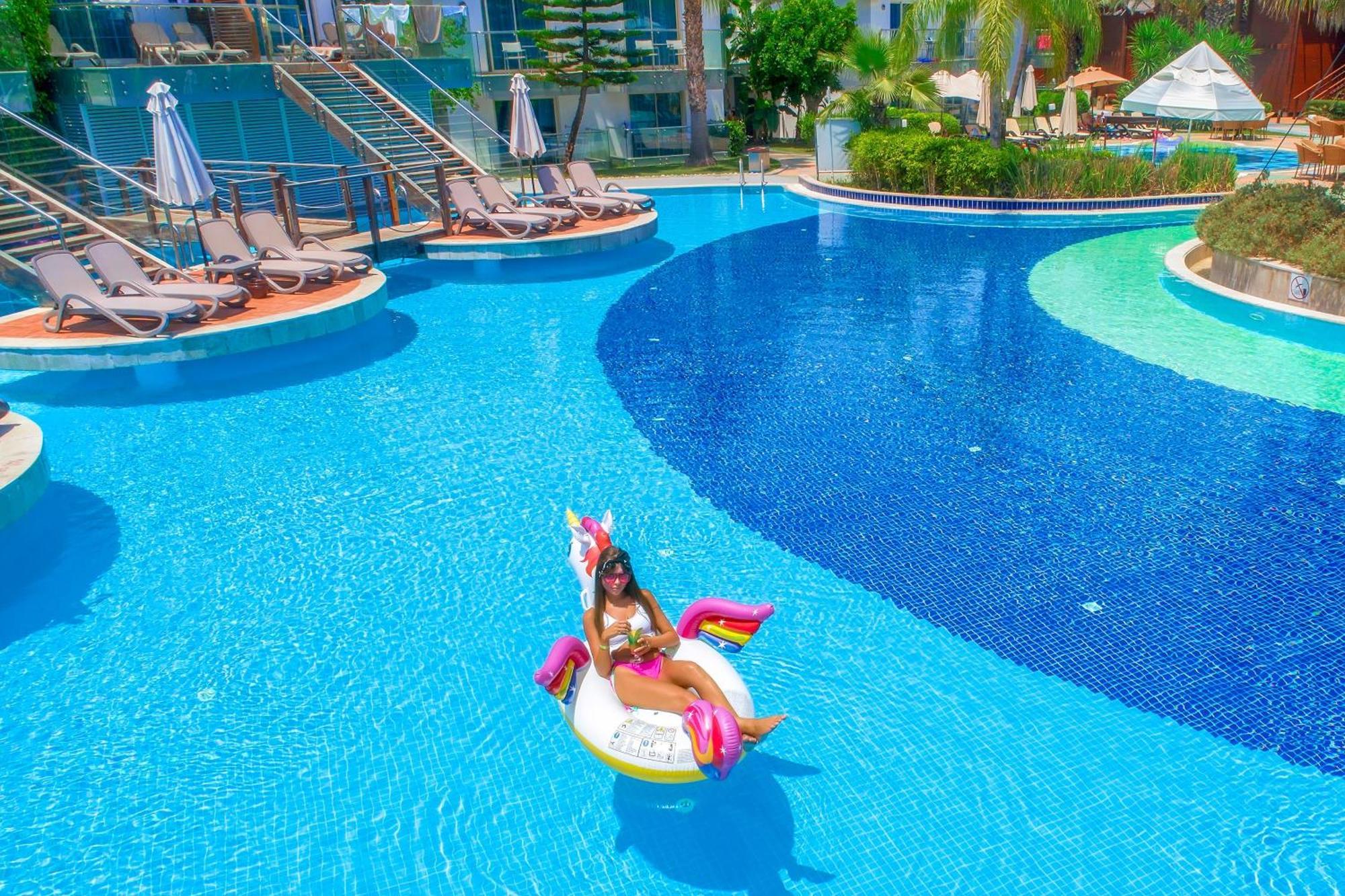 Long Beach Alanya Hotel Turkler Bagian luar foto